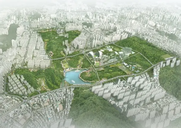 중앙공원 롯데캐슬 시그니처 중앙근린공원