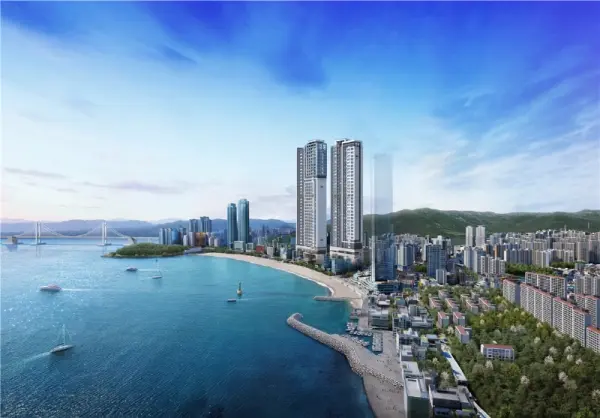 ‘해운대 경동리인뷰’ 광역조감도 (자료제공: 경동건설(주))