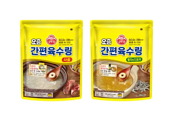 오뚜기 요즘간편육수링 2종 시뮬컷