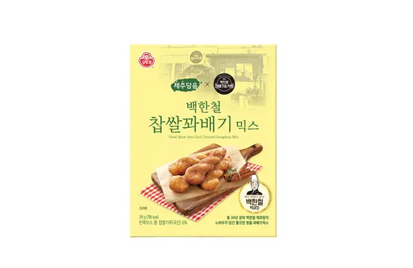 오뚜기 제주담음 백한철 찹쌀꽈배기 믹스 시뮬컷