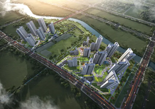 DL건설이 우선협상대상자로 선정된 광명시흥 S2-4, 6BL 조감도 (사진=DL건설)