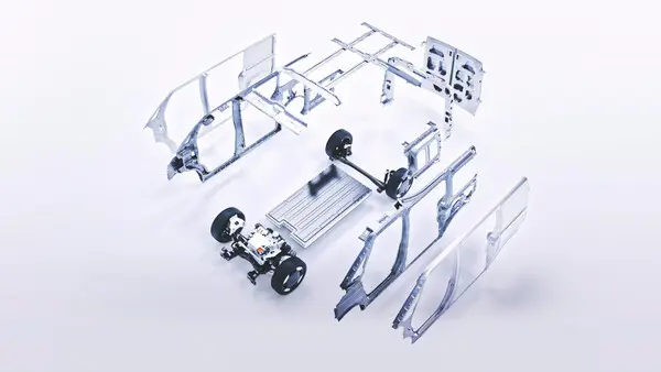 더 기아 PV5에 적용된 ‘플렉시블 바디 시스템’. (제공 기아)