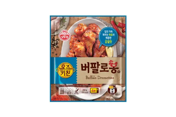오뚜기 오즈키친 버팔로봉 시뮬컷