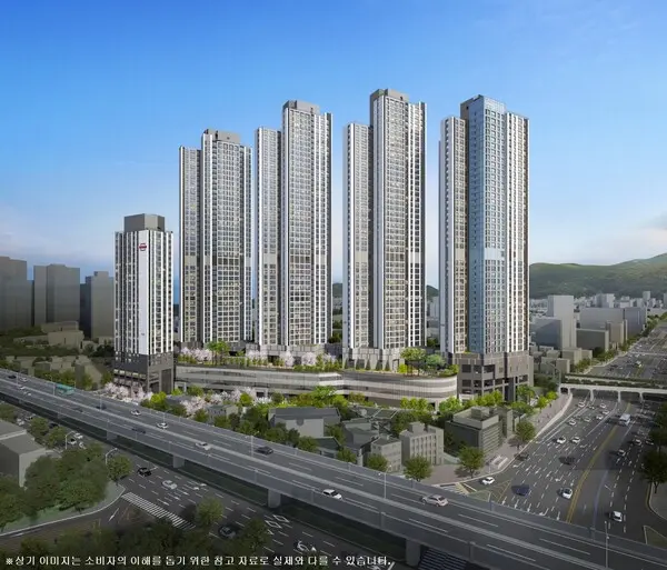 서면 어반센트 데시앙 투시도 (사진=태영건설)