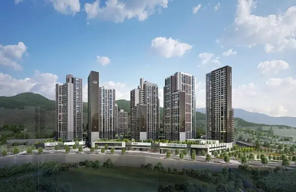 힐스테이트 사직아시아드 투시도 (사진=현대건설)