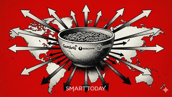 라면 3사, 글로벌 시장 ‘본격 드라이브’…삼양·오뚜기 주총서 해외 확장 선언 