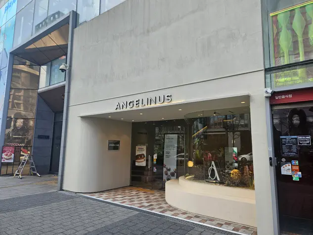 엔제리너스 L7 홍대점 전경. (사진=황태규 기자)