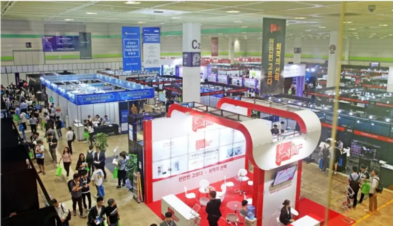 사진=2019 국제인공지능대전 행사 전경