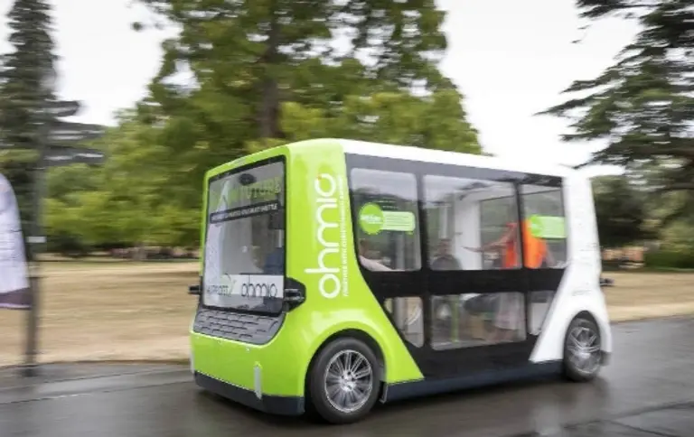 자율주행 셔틀버스 오미오 (사진=스터프)