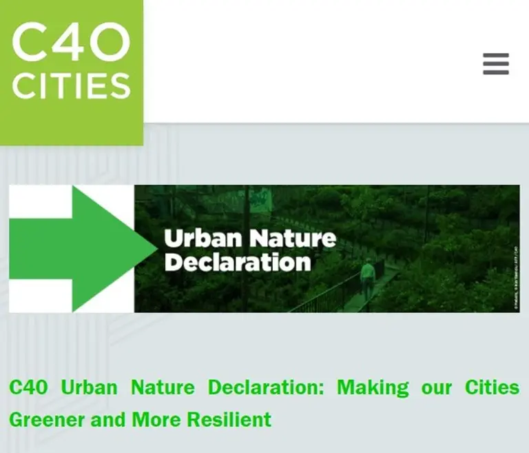 사진: C40 홈페이지 캡처