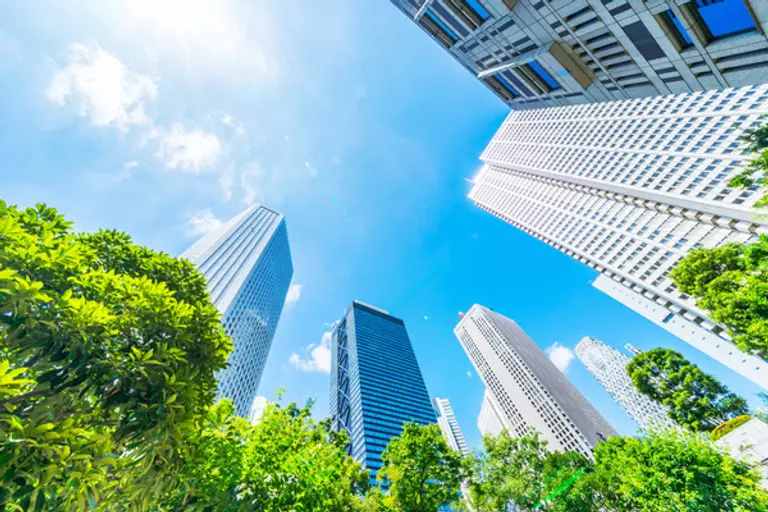 맑은 하늘과 도시 (사진=셔터스톡)