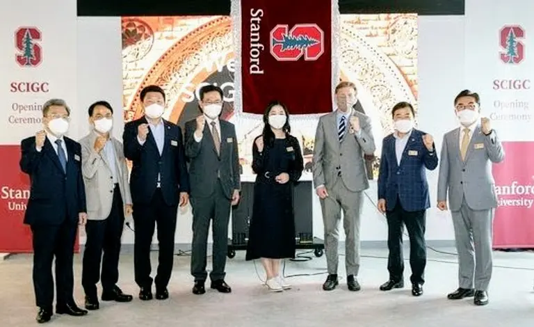 ◇지난 9월 인천 송도 경제자유지역에 문을 연 스탠포드대 한국센터(사진:인천자유경제구역청)