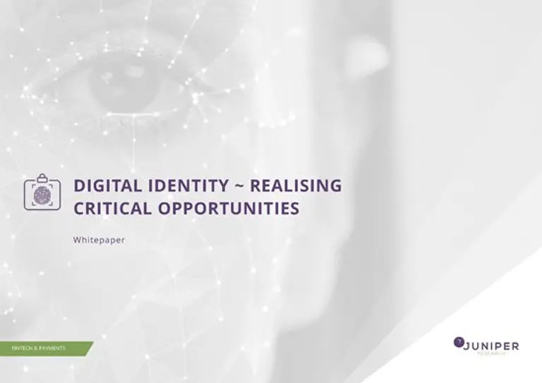 디지털 ID 시장 전망 보고서. 사진=주니퍼리서치 홈페이지