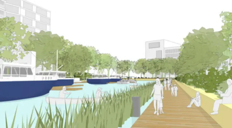 산업단지를 녹색 공원으로 개조한 디자인. 사진=루벤시 홈페이지