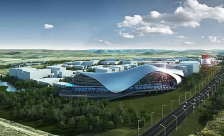 건설이 진행되고 있는 이스턴케이프 스마트시티. 사진=비즈니스테크