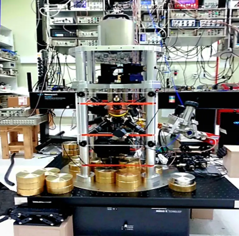 ◇KRISS가 개발한 세계최고 수준의 양자중력센서(사진: 과기정통부)