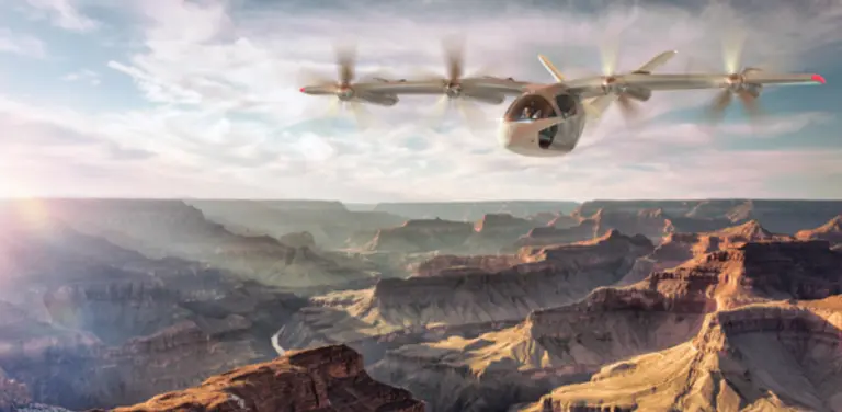 버티컬 에어로스페이스의 수직이착륙 항공기. 사진=버티컬 에어로스페이스