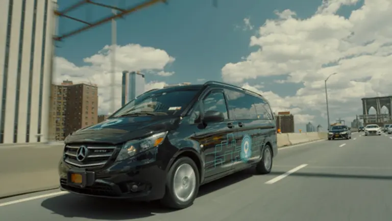 비아가 운행하는 주문형 승차 서비스 차량. 사진=비아