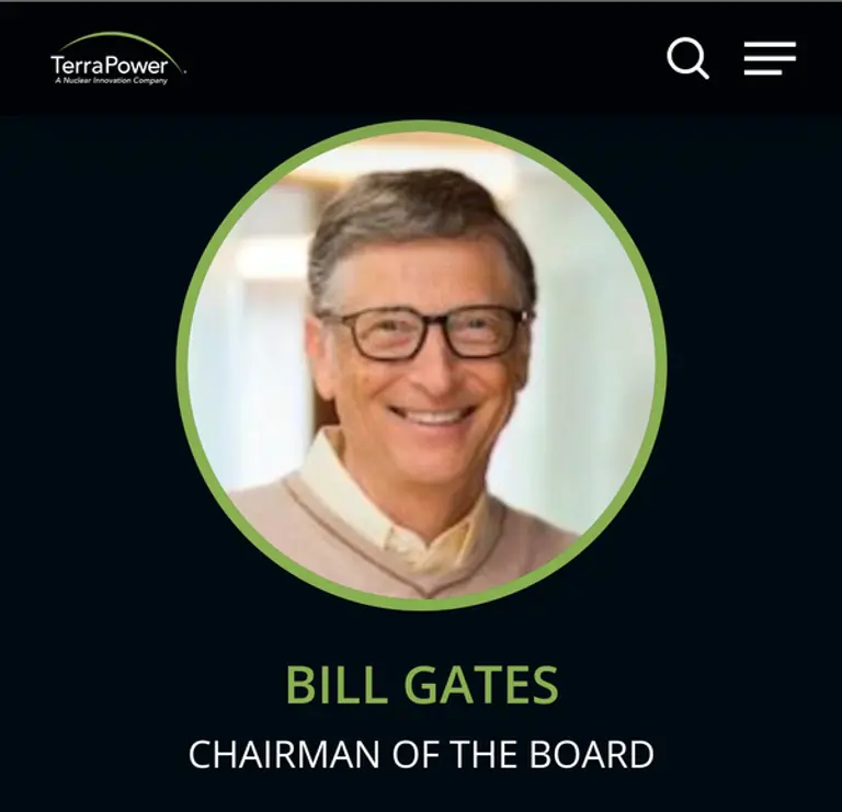 사진: 테라파워 홈페이지.