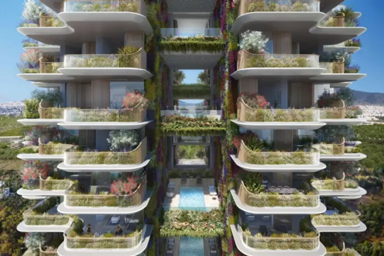 엘리니콘에 건설되는 초고층 주택의 모습. 사진=엘리니콘 홈페이지