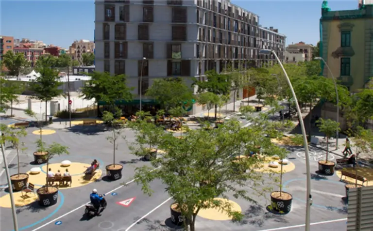 바르셀로나 슈퍼블록. 사진=ㅂ르셀로나 공중보건국 홈페이지