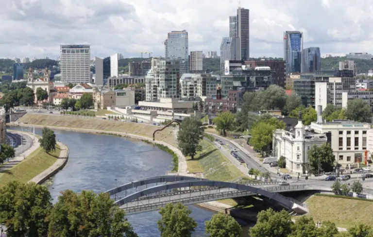 빌뉴스 시내 전경. 사진=픽사베이