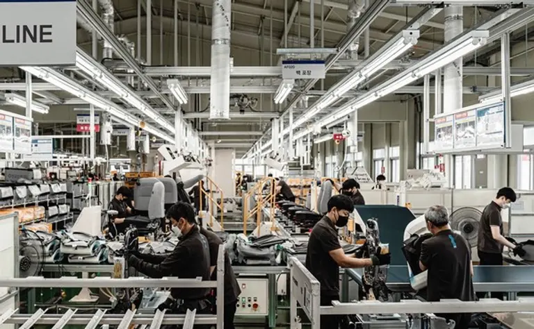  * 대유에이텍, 경형 SUV ‘캐스퍼’ 차량 전용 시트 조립 라인