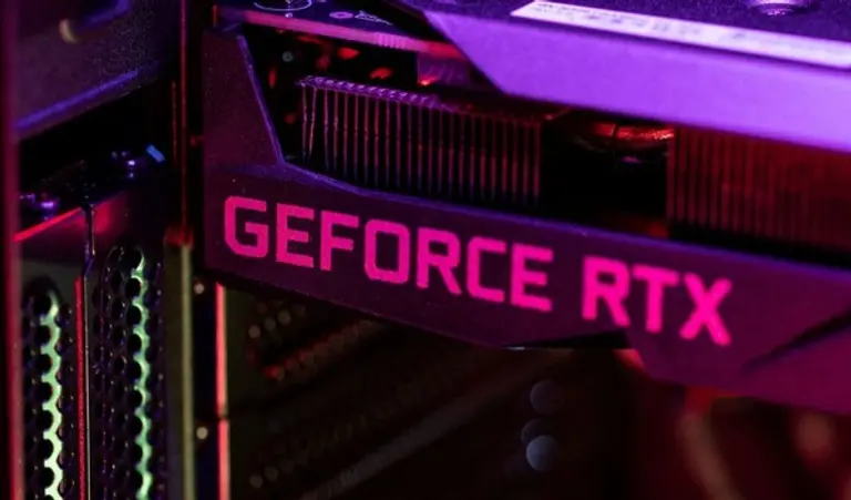 엔비디아 지포스 RTX 그래픽 카드. 출처=월스트리트저널