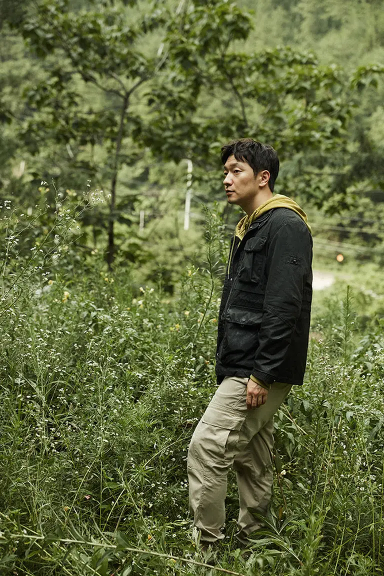 시리스 야상점퍼. 피그코팅 워싱 옵스쿠라