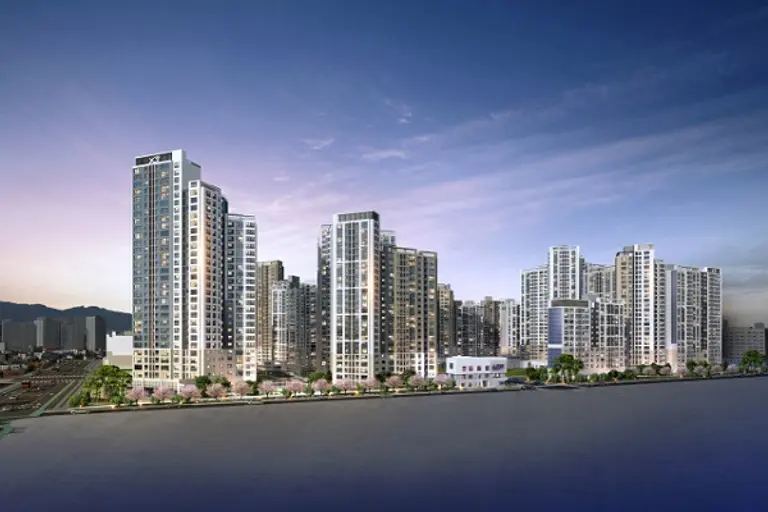 선착순 계약을 진행하고 있는 GS건설의 서울 성북구 