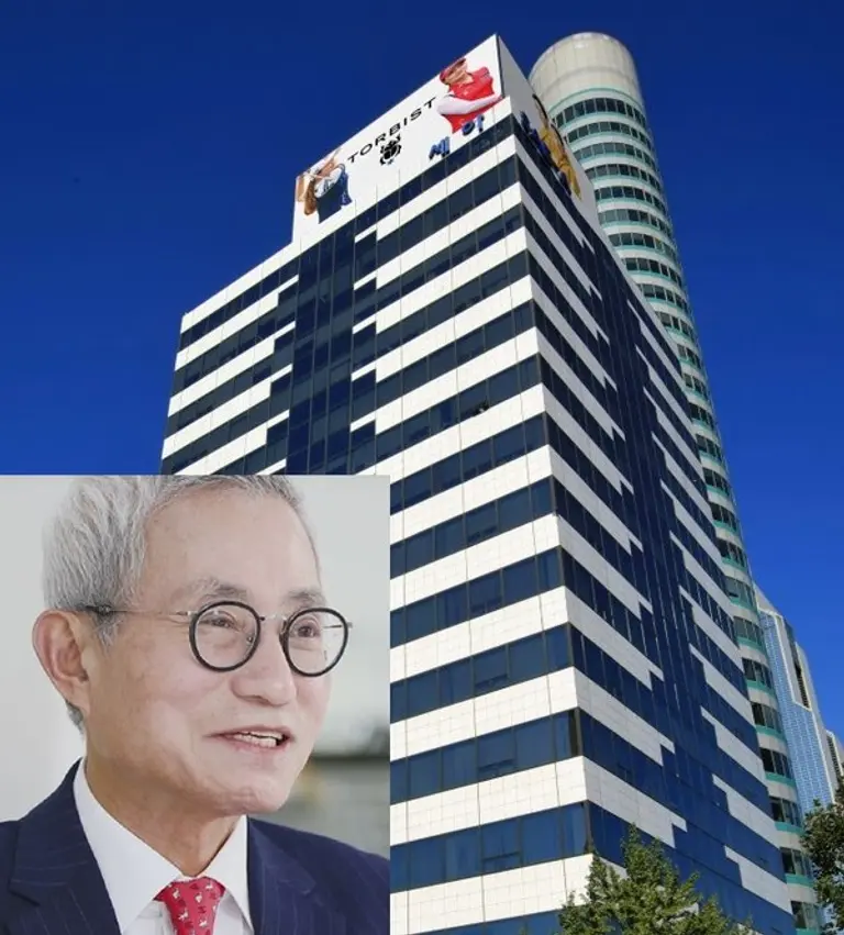 * 글로벌세아그룹(김웅기 회장) 사옥 전경.