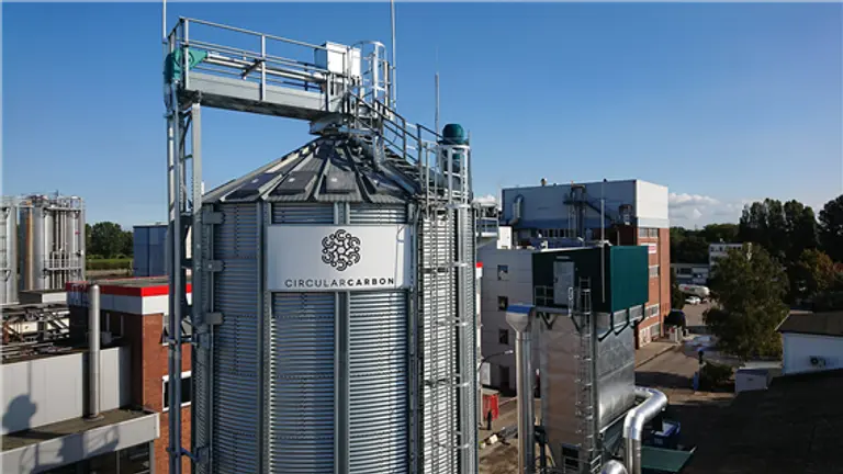  * 서큘러 카본의 바이오차 생산 공장. 사진=서큘러 카본