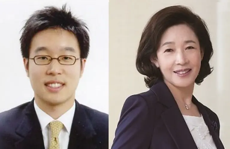  * 대신증권 오너가인 양홍석 부회장(좌)과 그의 모친인 이어룡 회장(우)