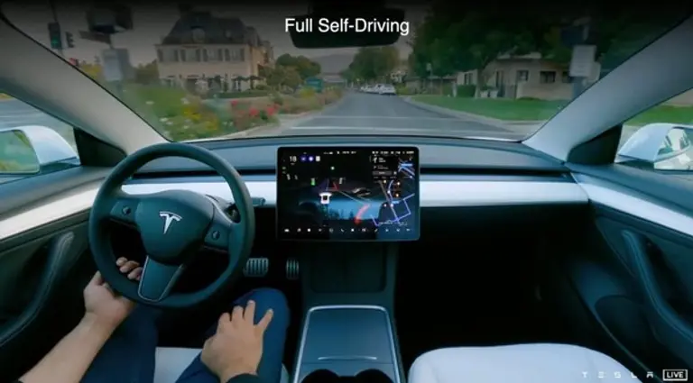 테슬라가 북미 지역에서 FSD 베타 소프트웨어 출시를 중단했다. 출처=테슬라