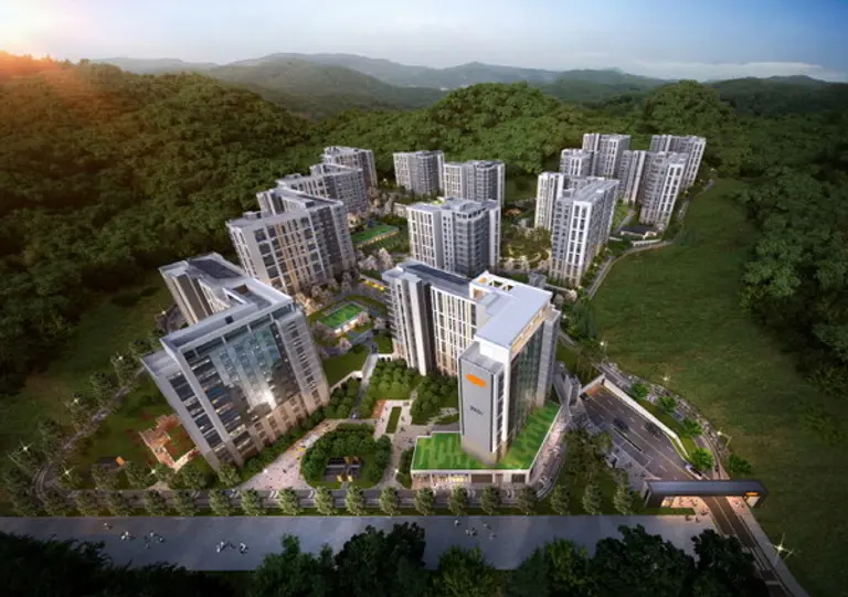 e편한세상 동탄 파크아너스 조감도(사진. DL이앤씨)