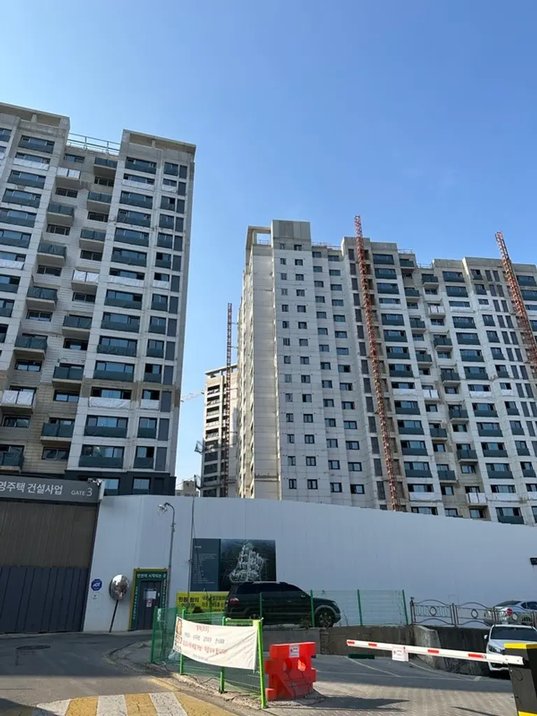 동작구에 건축 중인 아파트(사진은 기사내용과 상관없음)