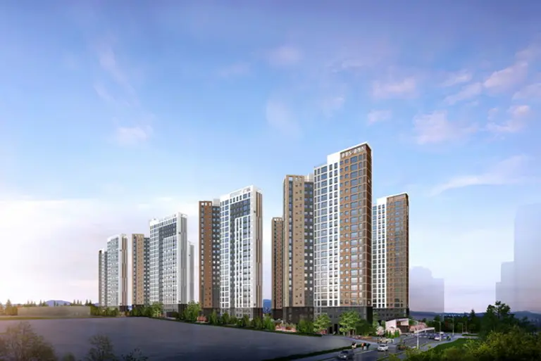 4월 분양 예정인 봉담 중흥S-클래스 센트럴에듀 투시도 (사진제공. 중흥건설그룹)