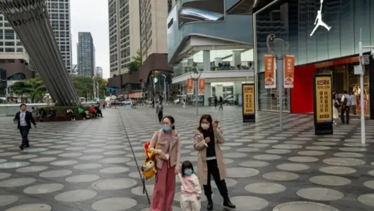 중국 선전의 한 쇼핑몰. 출처=게티이미지