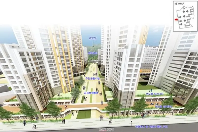 시흥동 810 일대 신속통합기획 단지배치 기획안(자료출처. 서울시)