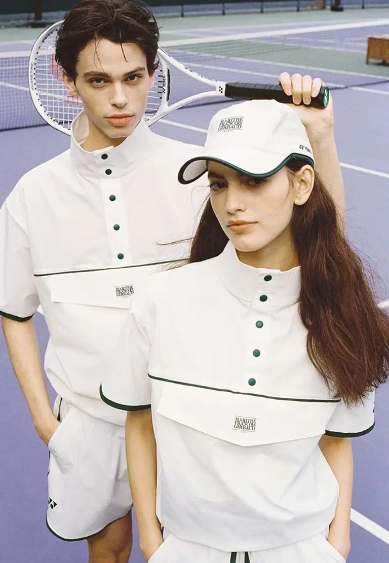 마리떼 프랑소와 저버가 글로벌 스포츠 웨어 요넥스와 협업한 컬렉션을 출시했다.(사진제공. 마리떼 프랑소와 저버)
