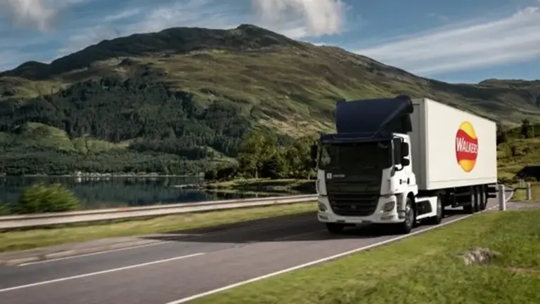 스웨덴 아인라이드의 전기트럭. 출처=아인라이드