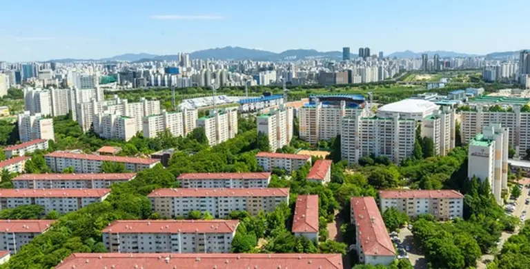 목동신시가지 재건축 단지 전경