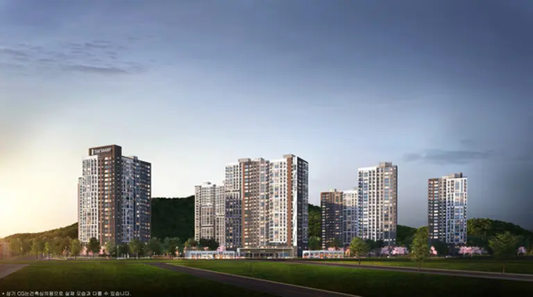 더샵 신문 그리니티 투시도(사진제공. 포스코이앤씨)