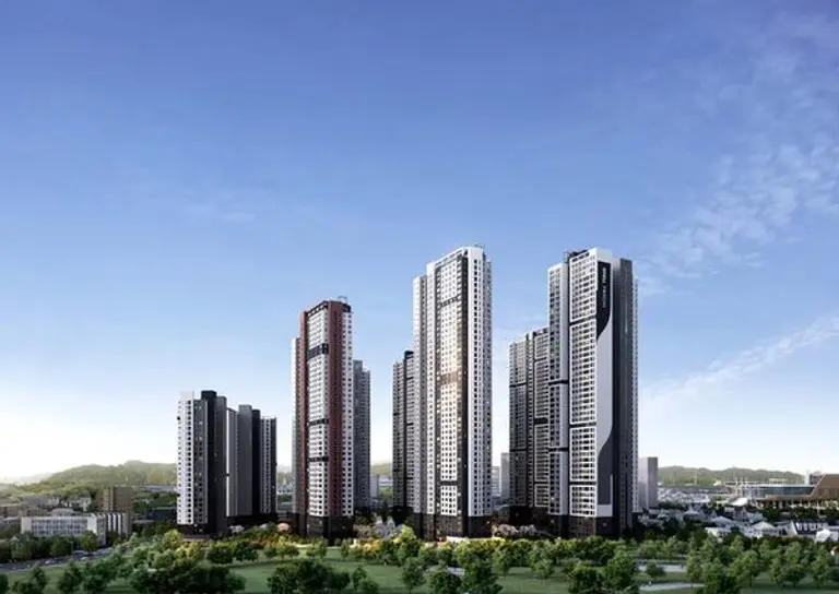 신영지웰 푸르지오 테크노폴리스 센트럴 투시도(사진제공. 신영)