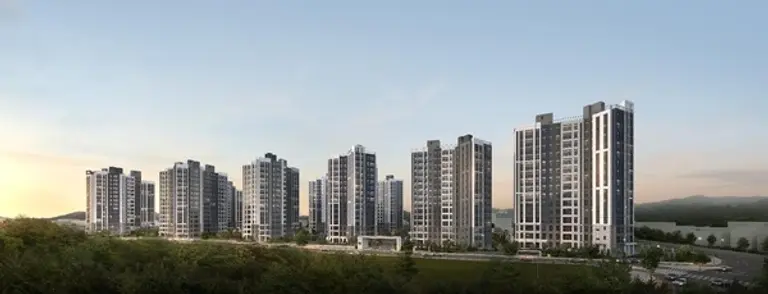 동문건설이 원주 관설동에 공급하는 원주 동문 디이스트 투시도(사진제공. 디이스트)