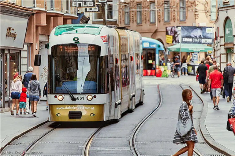  * 오스트리아 그라츠의 대중교통. 사진=그린피스