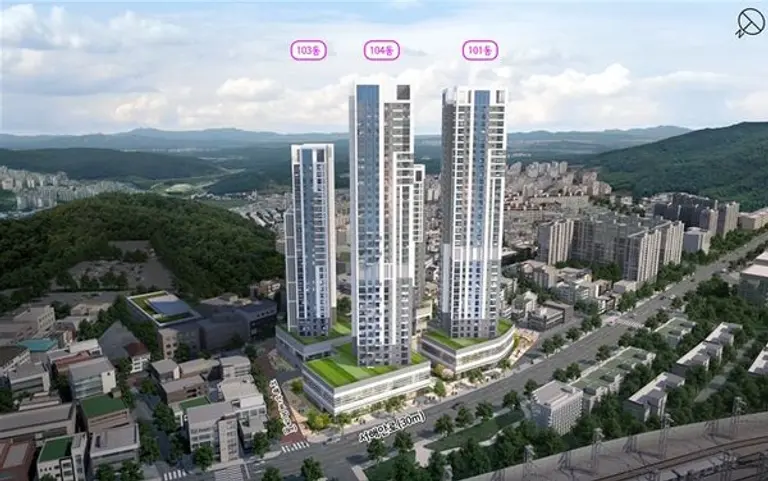 서울시 구로구 오류동 지구단위계획 조감도(자료출처. 서울시)