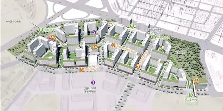 양천구 신월7동 913 일대 신속통합기획 종합 구상도(출처. 서울시)