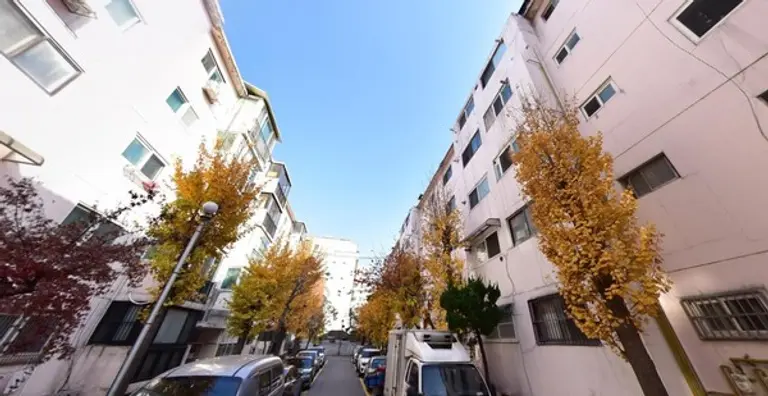 공공재건축을 추진 중인 서울 광진구 중곡아파트 전경