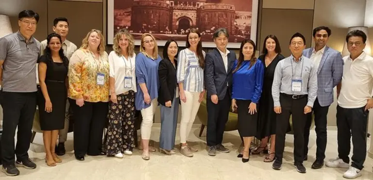 GS건설은 인도 몸바이에서 제1회 글로벌 HR 리더 컨퍼런스 행사를 진행했다.(사진제공. GS건설)